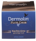 Dermolin Pure Care Nachtcrème Gevoelige Huid 50ml