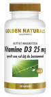 Golden Naturals Vitamine D3 25mcg 120 capsules