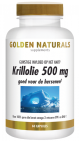Golden Naturals Krillolie 500mg 60 softgel capsules