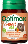 Optimax Kinder Omega 3 Sinaasappel 50 kauwcapsules