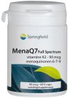 Springfield MenaQ7 Full Spectrum vitamine K2 90 mcg 60 vegicaps
