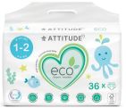 Attitude Eco Luiers Maat 1-2 (3-6kg) 36st