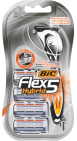 Bic Flex5 Hybrid Scheermesjes Set 4 stuks