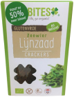 Biobites Lijnzaad Crackers Zeewier 90g