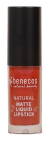 Benecos Lippenstift Liquid Matte Trust in Rust 5ml