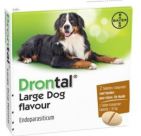 Drontal Advantix Drontal Large Dog Tasty Ontwormingsmiddel 2 stuks