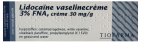 Fagron Lidocaïne Vaselinecrème 3% FNA 30g