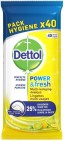 Dettol Power & Fresh Reinigingsdoekjes Citrus 40st