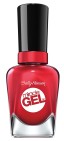 Sally Hansen Miracle Gel Off with her Red! 
