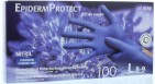EpidermProtect Nitriel Onderzoekhandschoen Poedervrij L Blauw 100st