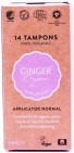 Ginger Organic Tampons Normal Met Applicator Bio 14st