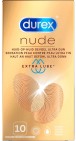 Durex Nude Extra Lube Condooms 10st