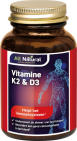 All Natural Vitamine k2 50mcg &d3 60cp