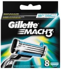 Gillette Mach 3 Scheermesjes  8 stuks