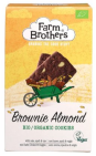 farm brothers Brownie & Almond Koekjes Biologisch & Vegan 150g