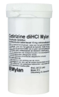 Mylan Cetirizine diHCl Mylan 10mg 250tb