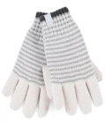 heat holders Ladies Cable Gloves M/L Oslo Cream 1paar