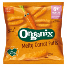 organix goodies Melty Corn Puffs Carrot 6+ Maanden Bio 20g