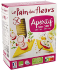 Le Pain Des Fleurs Aperitif Crackers Kokos / Curry Bio 150g