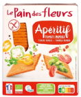Le Pain Des Fleurs Aperitif Crackers Tomaat / Paprika Bio 150g