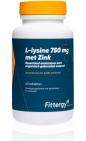 fittergy L-Lysine 750 mg met zink 60tb