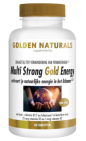 Golden Naturals Multi Strong Gold Energy 60 veganistische tabletten