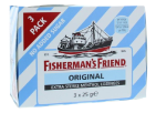 Fishermansfriend Original Extra Sterk Suikervrij 3x25g