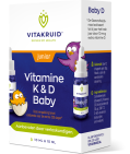 Vitakruid Vitamine K & D Baby Druppels 2x10ml