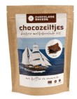 chocolatemakers Chocozeiltjes Donkere Melk 52% Koffie & Nibs Bio 100g