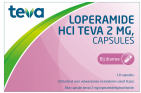 Teva Loperamide HCI 2mg 10 capsules