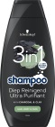 Schwarzkopf 3-in-1 Shampoo Diep Reinigend 400ml