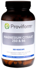 Proviform Magnesium Citraat 250 mg & B6 180 Vegicaps