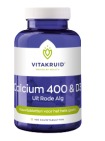 Vitakruid Calcium 400 & D3 uit Rode Alg 100kt