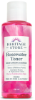 heritage store Rosewater Facial Tonic 118ml
