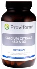 Proviform Calcium Citraat 450 & D3 180 Vegicaps