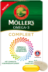 Mollers Omega-3 Compleet Duo Tabletten en Capsules 56 Stuks