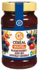 C&eacute;r&eacute;al Jam Blauwe Bosbes & Rode Bes Minder Suiker 270 gram
