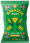 Amaizin Corn chips organic nacho 150g