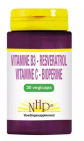Nhp NMN Resveratrol Vitamine C Bioperine 30 Vega Capsules