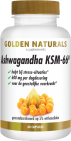 Golden Naturals Ashwagandha 600 mg 60 vegetarische capsules