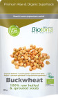 Biotona Buckwheat Raw Hulled & Sprouted Seeds Bio 300 Gram