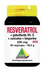 SNP Resveratrol Curcuma Gebufferde Vitamine C BioperinePuur 60 Vegicaps