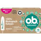 O.B. Tampons organic mini 16 stuks