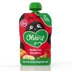 Olvarit 12m+ Banaan Kiwi Aardbei Knijpfruit 6 x 100 G