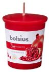 Bolsius Votive 53/45 rond true scents pomegranate 1 Stuk