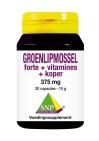 SNP Groenlipmossel Forte + Vitamines + Koper 30 Capsules