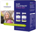 Vitakruid Multi Dag & Nacht Vrouw 50+ 2 x 30 tabletten