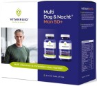 Vitakruid Multi Dag & Nacht Man 50+ 2 x 90 tabletten