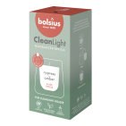 Bolsius Clean Light Geurkaars Navul Cypress & Amber 2stuks