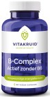 Vitakruid B-Complex actief zonder B6 90 vegetarische capsules